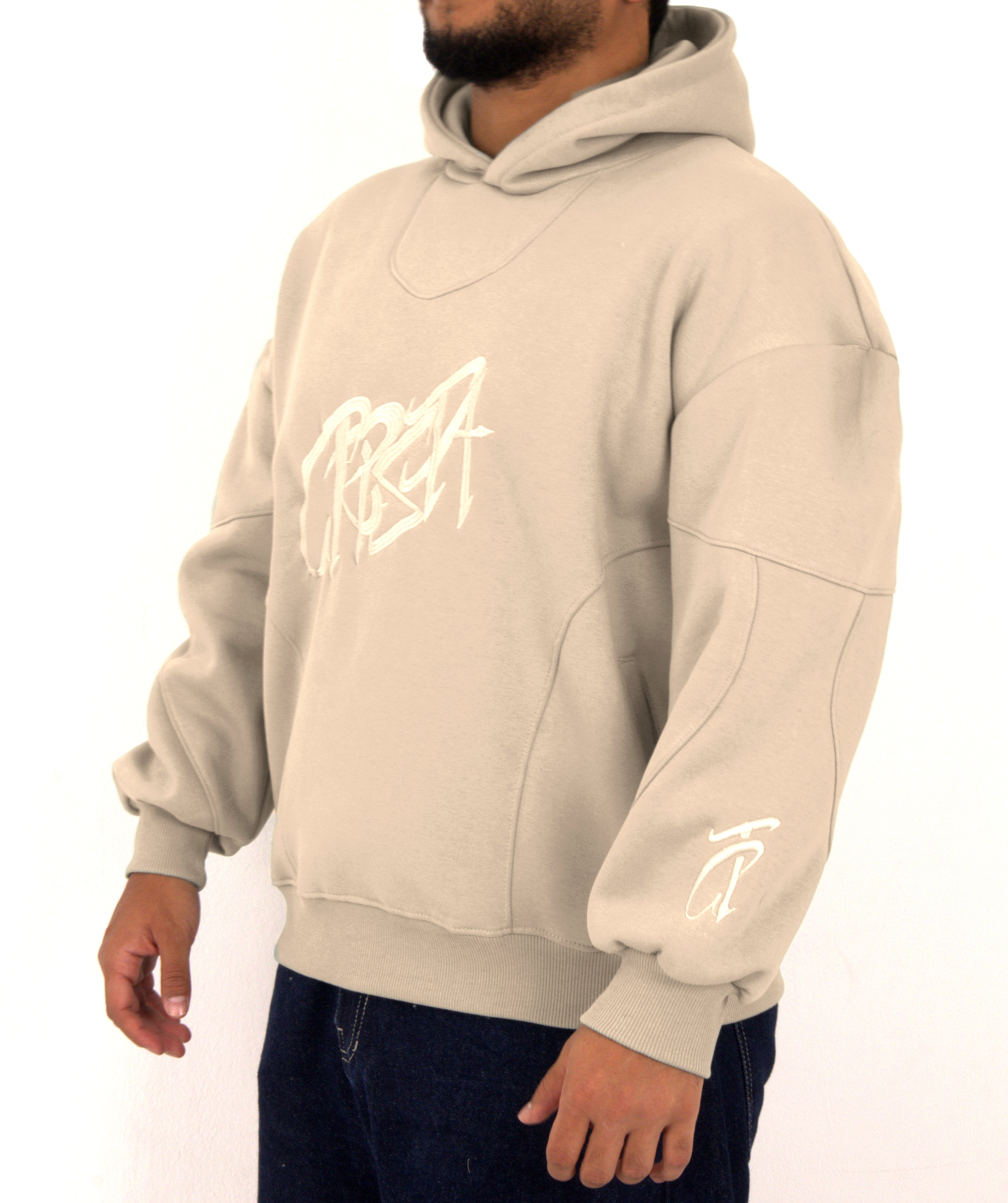 CST HOODIE (Creamy beige)