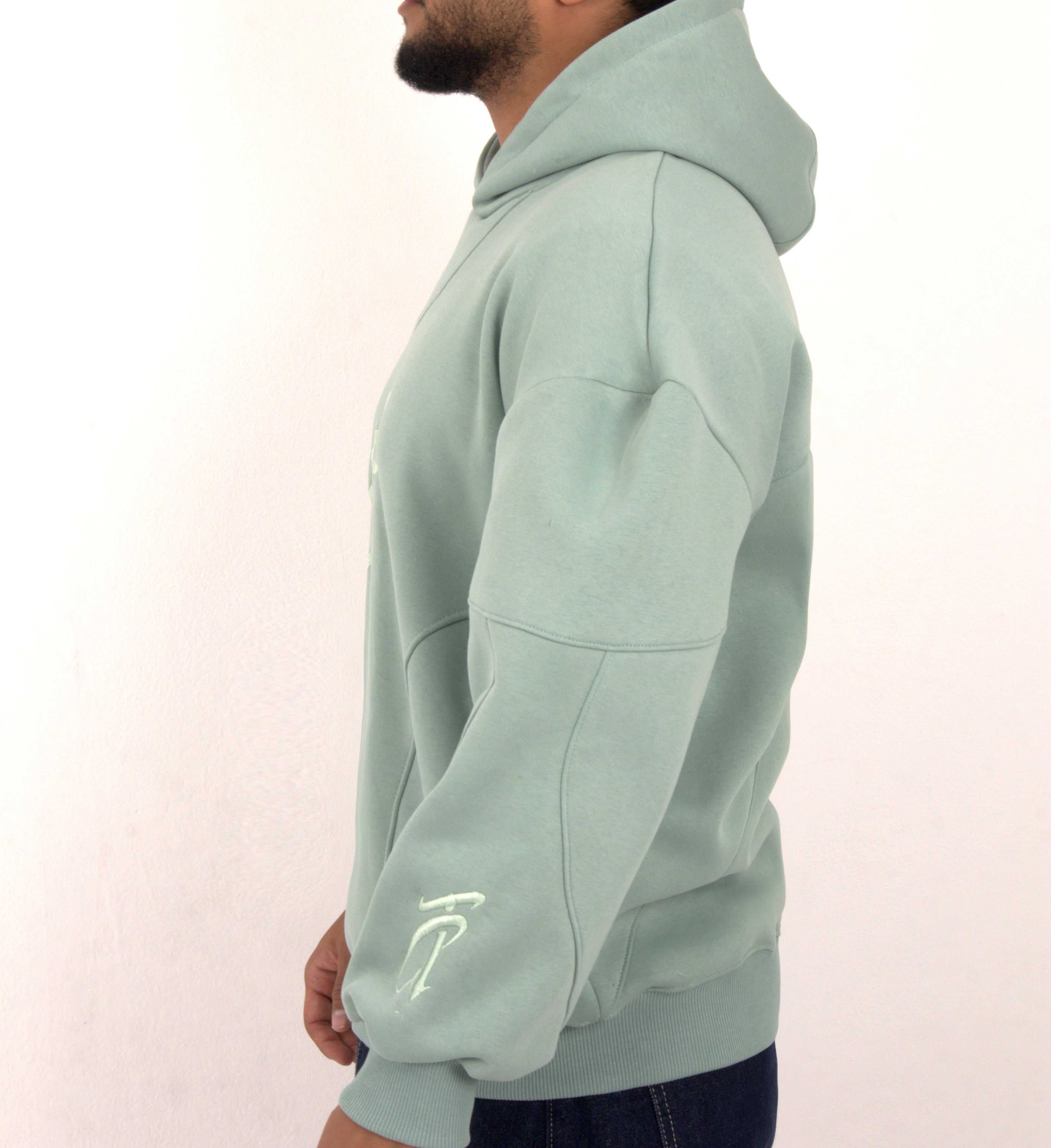 CST HOODIE (Soft sage green)