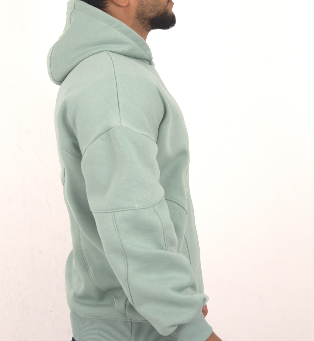 CST HOODIE (Soft sage green)